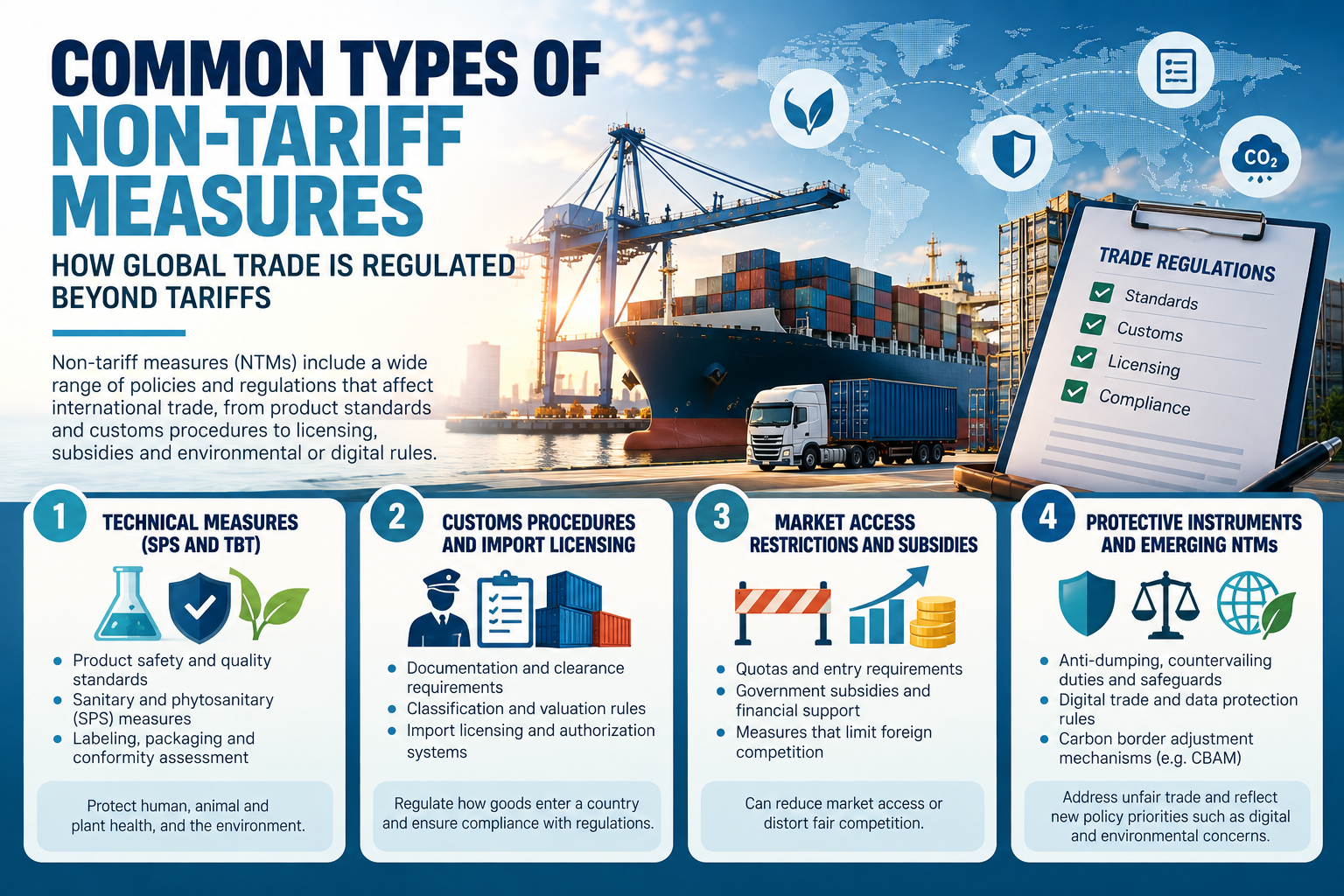 Common Types of Non-Tariff Measures