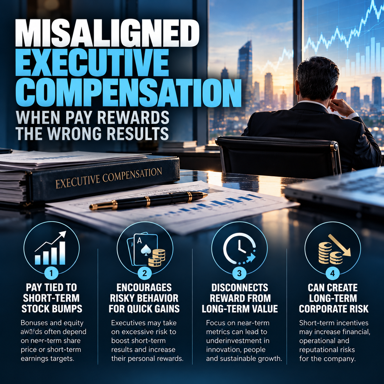 Misaligned Executive Compensation