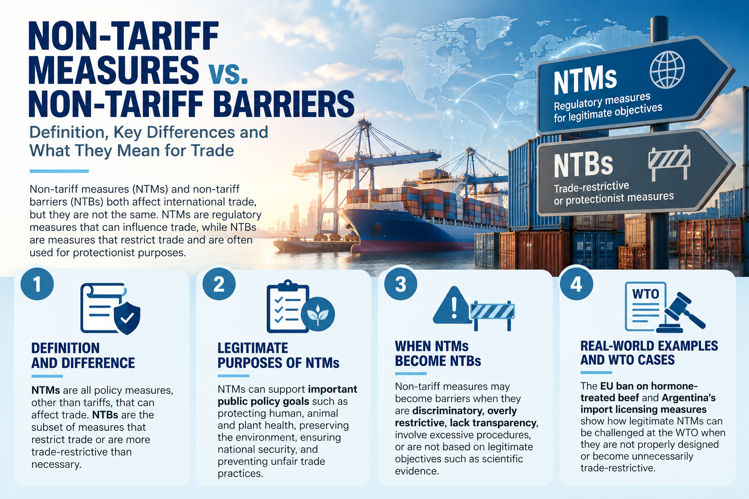 Non-Tariff Measures vs. Non-Tariff Barriers